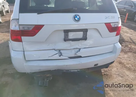 2008 BMW X3 3.0Si z USA, uszkodzony, nr VIN WBXPC93478WJ07664